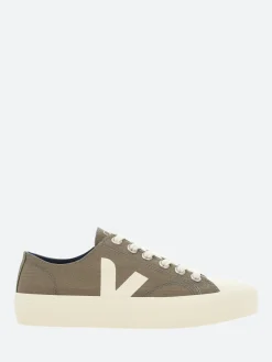 VEJA - Wata II Low in Khaki and White
