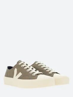 VEJA - Wata II Low in Khaki and White