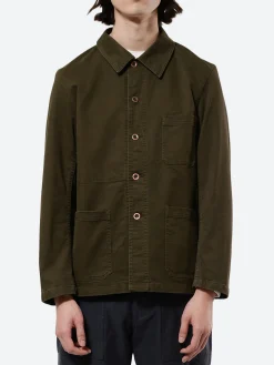 Vetra - 5C Short Workwear Jacket in Dark Khaki