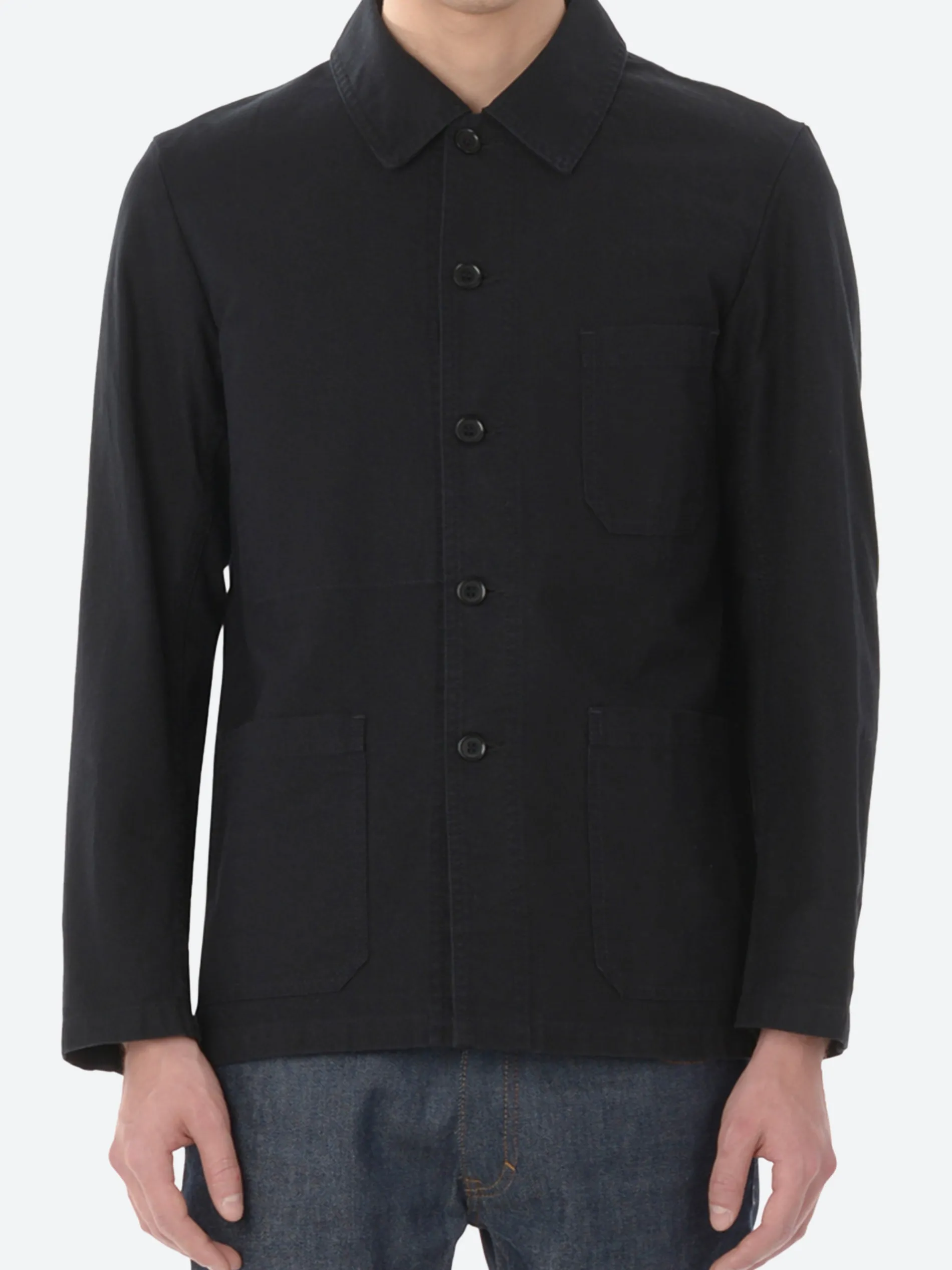 Vetra - 5C Short Workwear Jacket in Black
