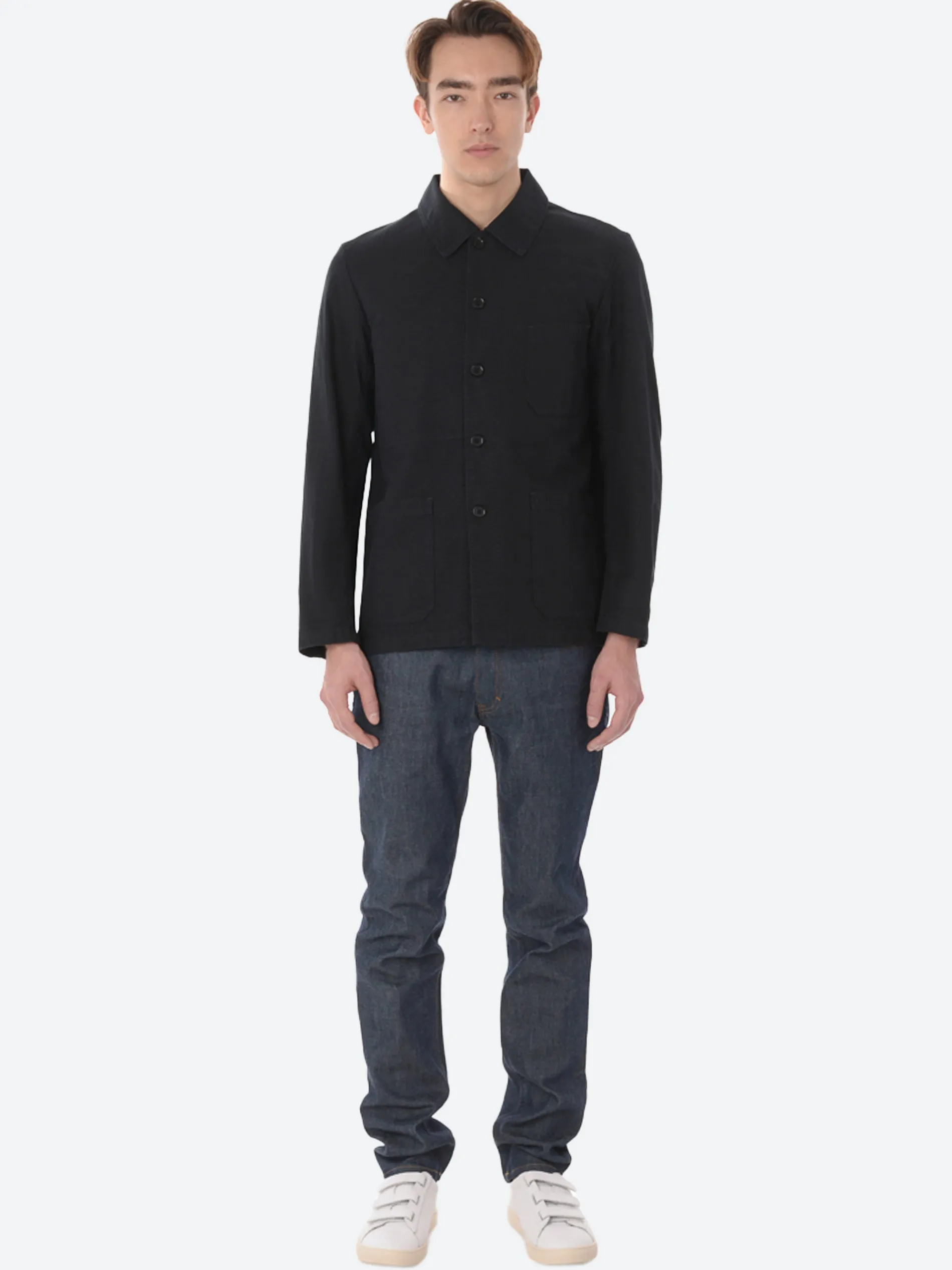 Vetra - 5C Short Workwear Jacket in Black