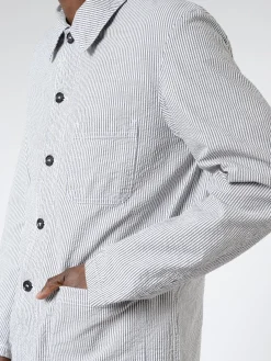 Vetra - 5C Short Workwear Jacket in White and Black