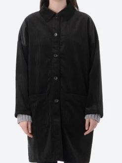 Vetra - 2106F Corduroy Coat in Black