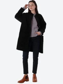 Vetra - 2106F Corduroy Coat in Black