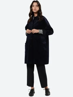 Vetra - 2106F Corduroy Jacket in Navy