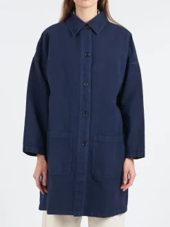 VETRA - 2106G Long Coat in Navy