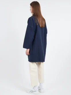 VETRA - 2106G Long Coat in Navy