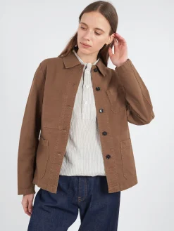 Vetra - Women's No. 4 Workwear Jacket in Tan