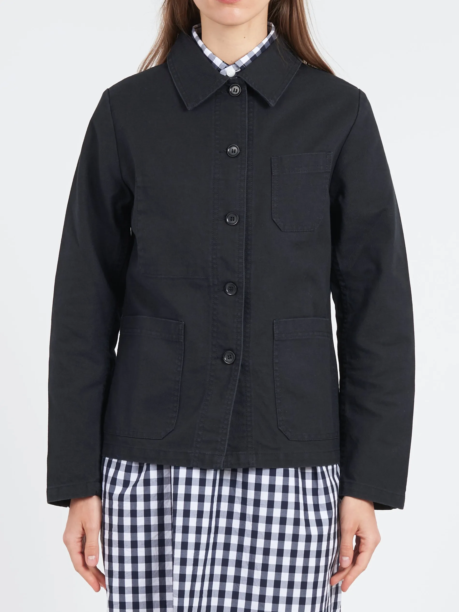 Vetra - Women's No. 4 Workwear Jacket in Black