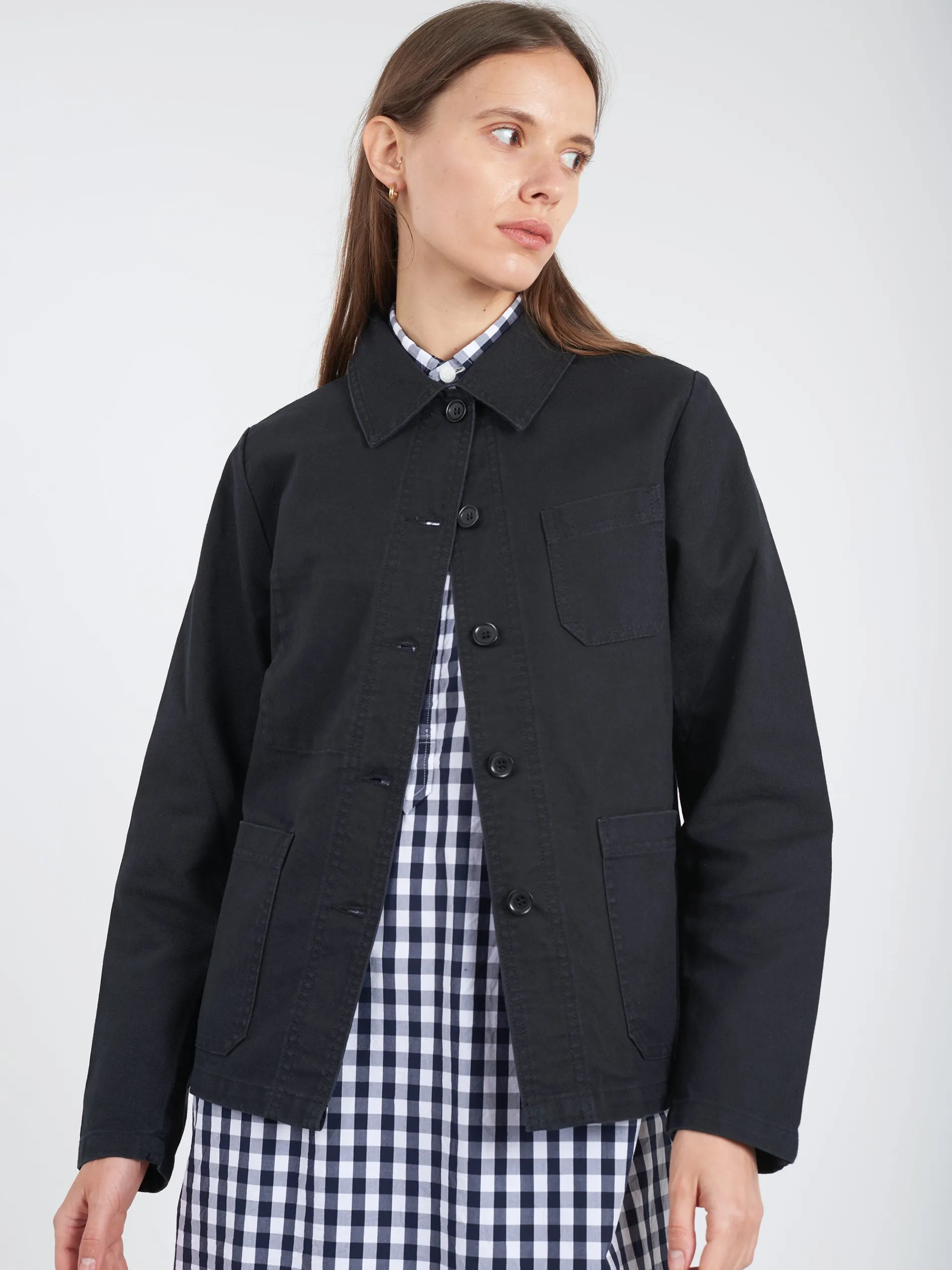 Vetra - Women's No. 4 Workwear Jacket in Black