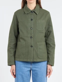 Vetra - Women's No. 4 Workwear Jacket in Jade