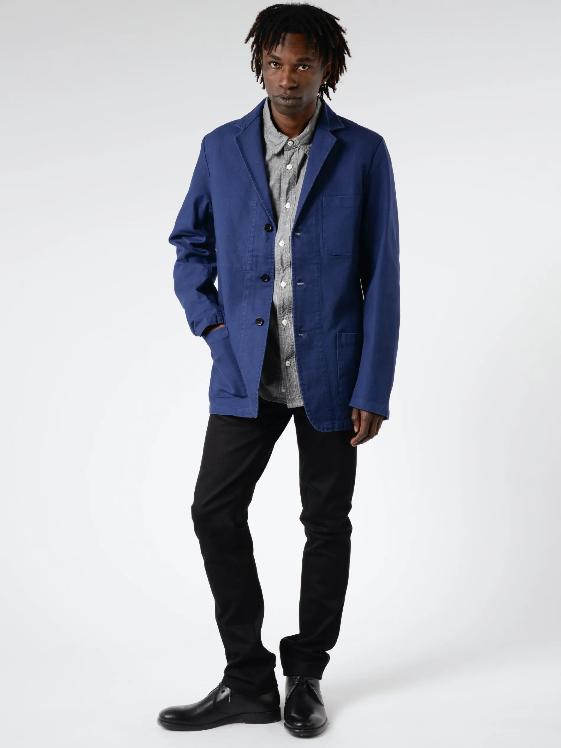 Vetra - Workwear Blazer in Navy