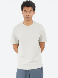 Wax London - Dean S/S T-Shirt in Grey Marl