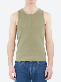 Wax London - Montague Vest in Khaki