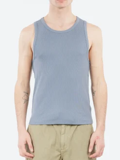 Wax London - Montague Vest in Blue