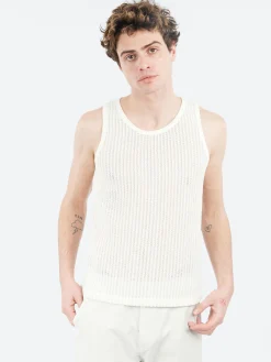 Wax London - Prim Vest in Ecru