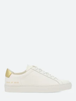 Woman by Common Projects - Retro Classic in White and Gold