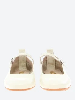 Wonders - A-86101 Mary Jane in Off White Sauvage