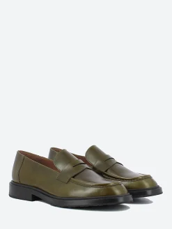 Wonders - B-9104 Loafer in Olive Oregon