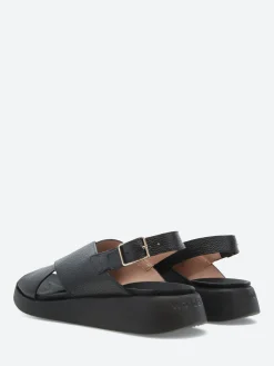 Wonders - C-6540 Sandals in Black Wild