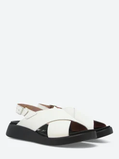 Wonders - C-6540 Sandals in Off White Wild