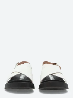 Wonders - C-6540 Sandals in Off White Wild