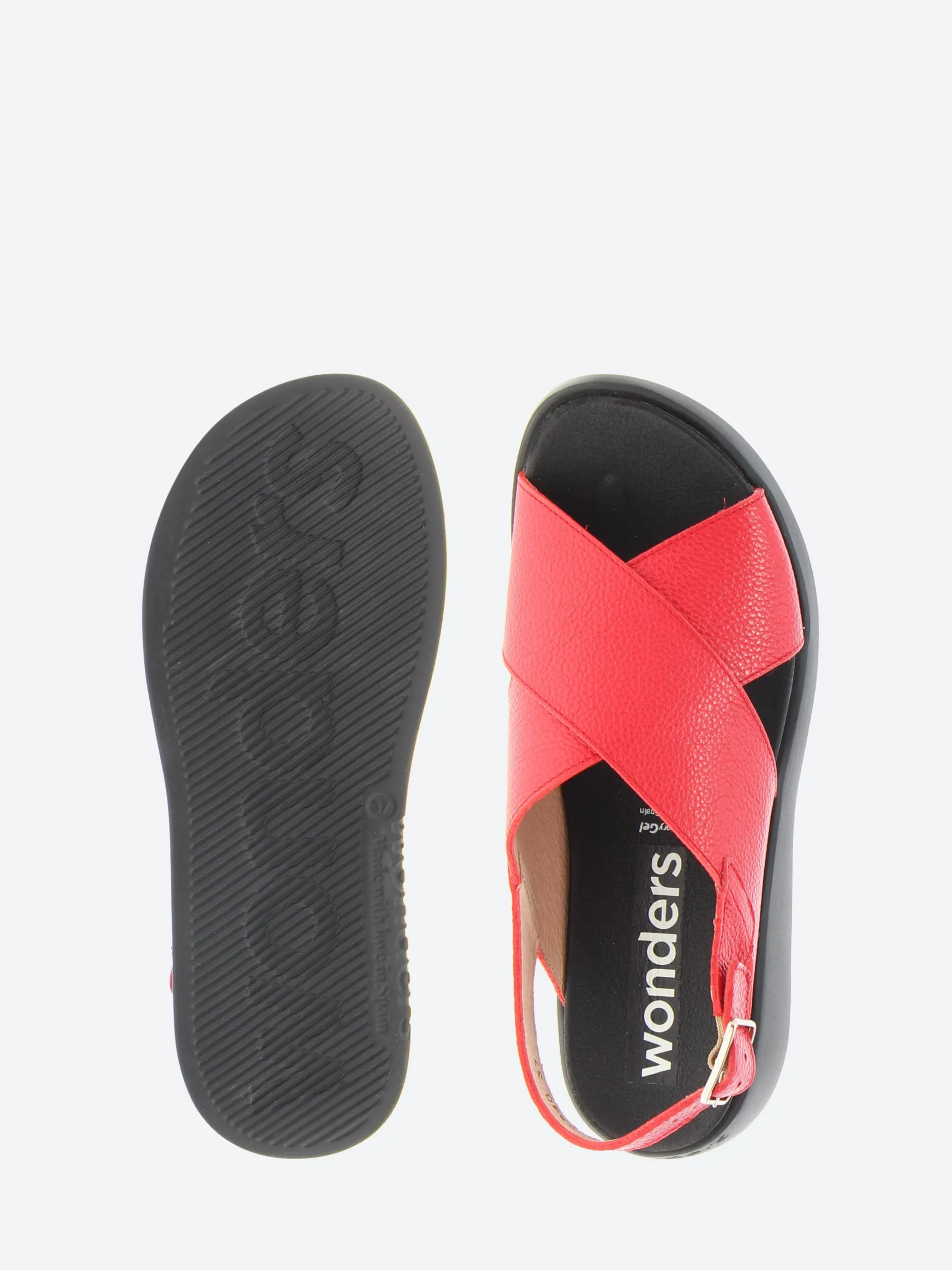 Wonders - C-6540 Sandals in Rojo Wild (Red)