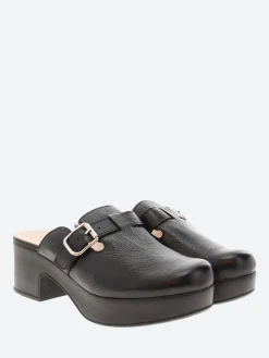 Wonders - D-9503 Clog in Black Willer