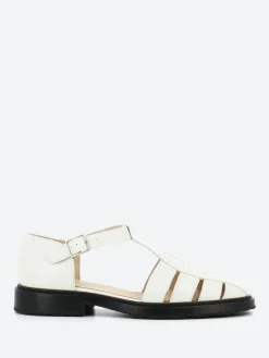 Wonders - Fisherman Sandal in Off White Wild