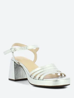 Wonders - G-6801 Heel in Plata Laminato