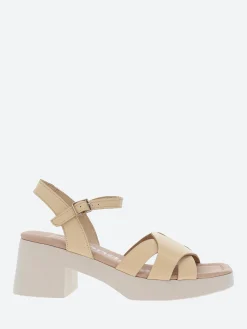Wonders - Georgina Sandal in Natural Iseo