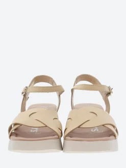 Wonders - Georgina Sandal in Natural Iseo