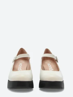 Wonders - H-4926 Mary Jane in Off White Iseo