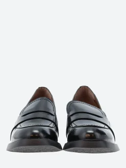 Wonders - Heel Loafer in Black Regata