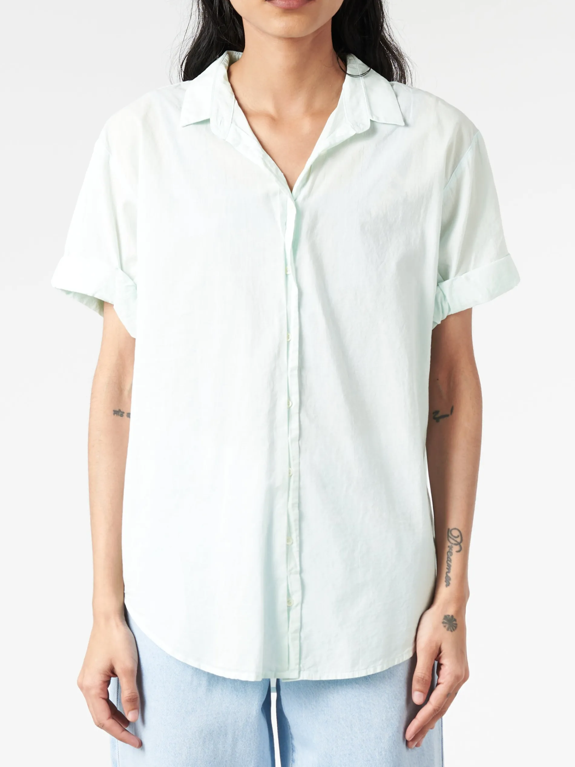 Xirena - Channing Shirt in Aqua