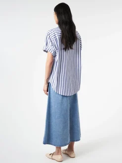Xirena - Channing Shirt in Twilight Stripe