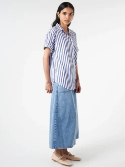 Xirena - Channing Shirt in Twilight Stripe