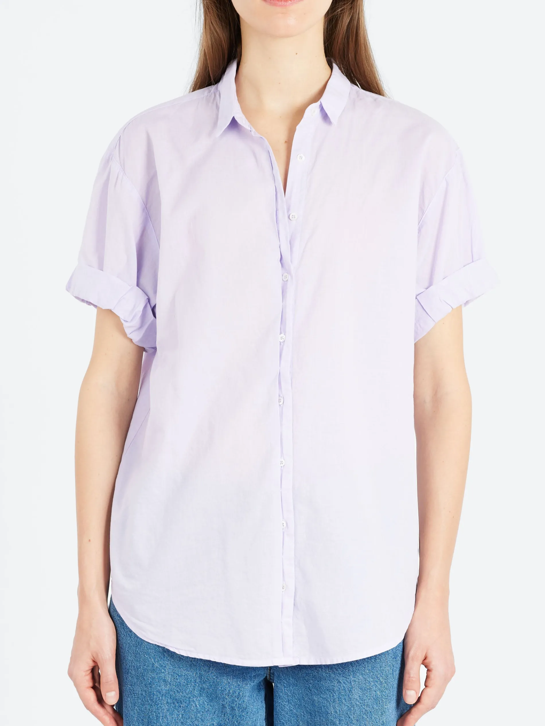 Xirena - Channing Shirt in Orange Ice