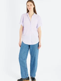 Xirena - Channing Shirt in Orange Ice