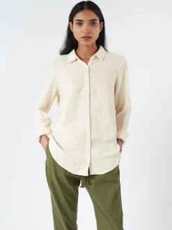 Xirena - Scout Shirt in Oysterette