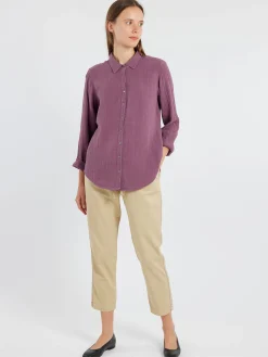 Xirena - Scout Shirt in Plumlot