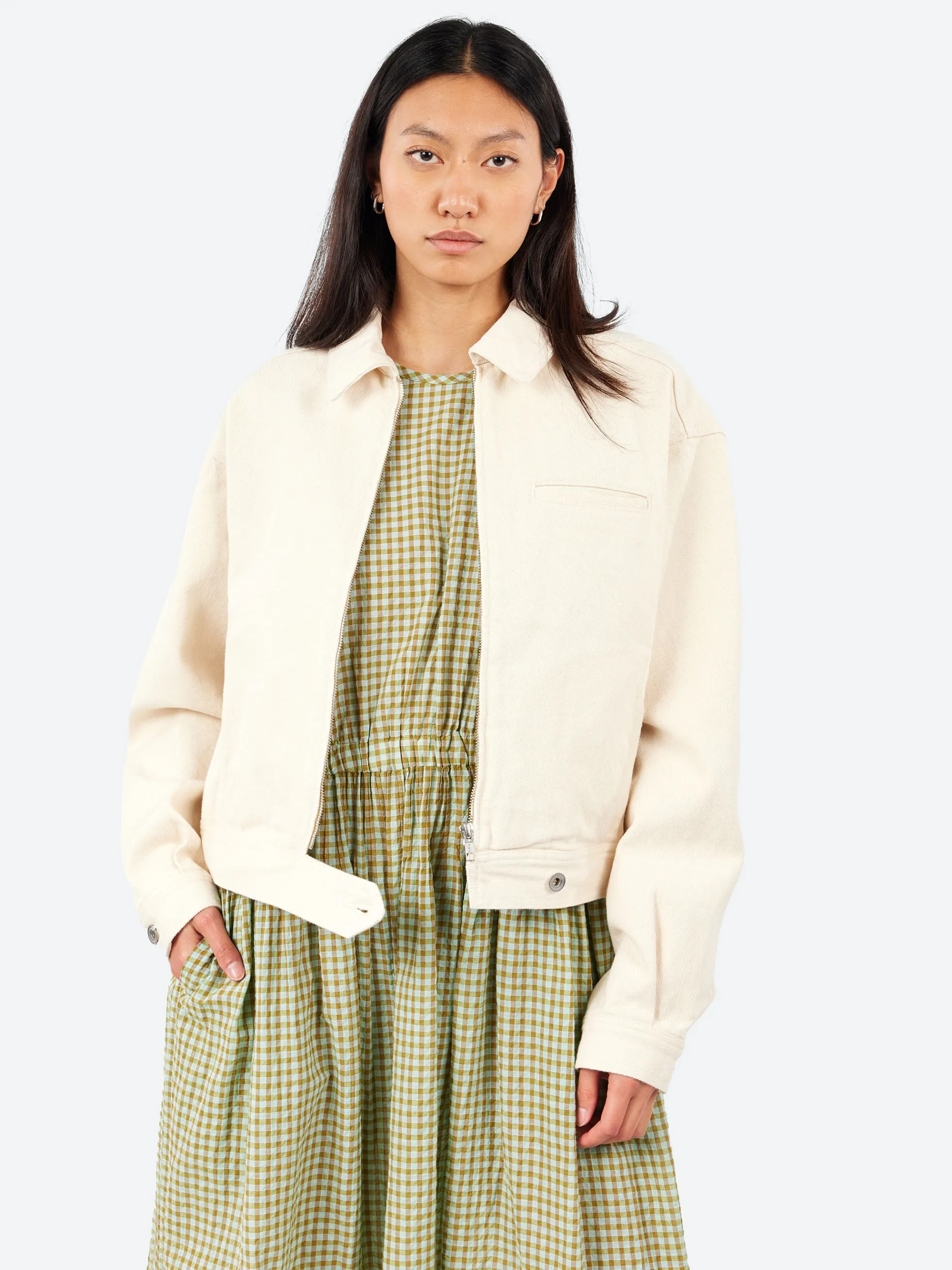 YMC - Burnside Jacket in Ecru