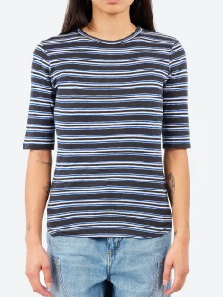 YMC - Charlotte Stripe Top in Multi