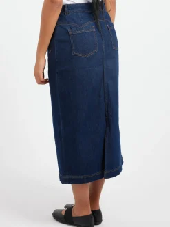YMC - Dolly Skirt in Indigo