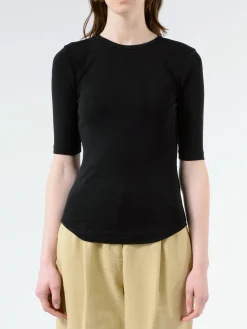 YMC - Earth Charlotte S/S Top in Black