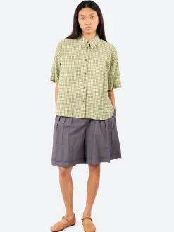 YMC - Eva Shirt in Green