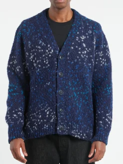 YMC - Kurt Cardigan in Blue