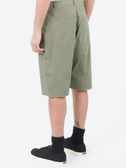 YMC - Twisted Seam Short in Sage Green